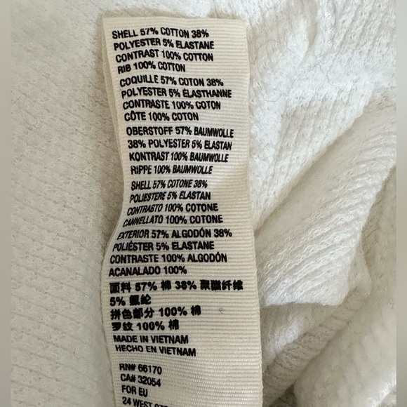 Free People We the Free, Long Sleeve, White Thermal Lace top, NWOT, Small - Picture 6 of 6